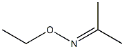 Acetone O-ethyl oxime Struktur