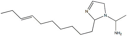 1-(1-Aminoethyl)-2-(7-decenyl)-3-imidazoline Struktur