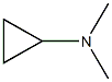 N,N-Dimethylcyclopropanamine Struktur