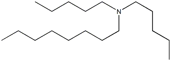 N,N-Dipentyloctylamine Struktur