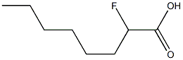 2-Fluorooctanoic acid Struktur