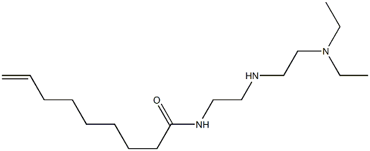 N-[2-[2-(Diethylamino)ethylamino]ethyl]-8-nonenamide Struktur