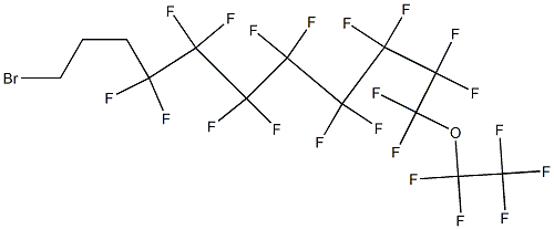 1-(Pentafluoroethoxy)-1,1,2,2,3,3,4,4,5,5,6,6,7,7,8,8-hexadecafluoro-11-bromoundecane Struktur