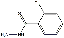 2-Chlorophenylthiocarbonylhydrazine Struktur