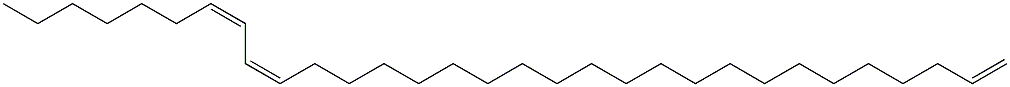 (22Z,24Z)-Hentriaconta-1,22,24-triene Struktur