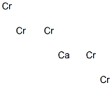 Pentachromium calcium Struktur