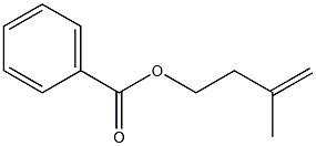 3-Methyl-3-butenyl benzoate Struktur