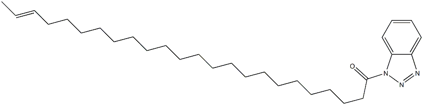 1-(1-Oxo-22-tetracosenyl)-1H-benzotriazole Struktur