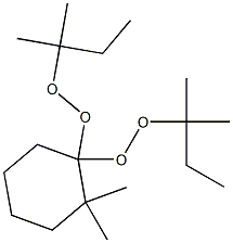 2,2-Dimethyl-1,1-bis(tert-pentylperoxy)cyclohexane Struktur