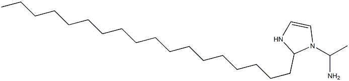 1-(1-Aminoethyl)-2-octadecyl-4-imidazoline Struktur