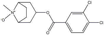 [8-Methyl-8-azabicyclo[3.2.1]octane8-oxide]-3-yl 3,4-dichlorobenzoate Struktur