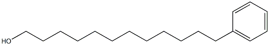 12-Phenyldodecan-1-ol Struktur