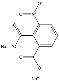 3-Nitrophthalic acid disodium salt Struktur