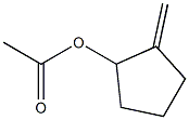 2-Methylenecyclopentanol acetate Struktur