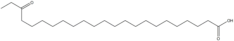 21-Oxotricosanoic acid Struktur