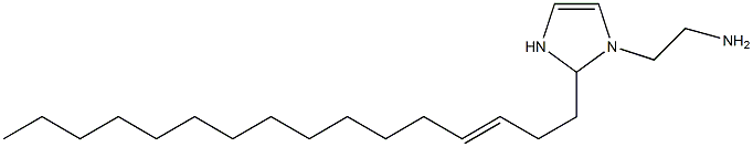 1-(2-Aminoethyl)-2-(3-hexadecenyl)-4-imidazoline Struktur