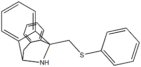 5-(Phenylthiomethyl)-10,11-dihydro-5H-dibenzo[a,d]cyclohepten-5,10-imine Struktur