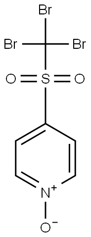 4-(Tribromomethanesulfonyl)pyridine 1-oxide Struktur