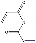 1,1'-(Methylimino)bis(2-propene-1-one) Struktur