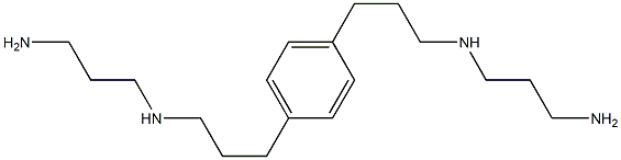 N,N''-[1,4-Phenylenebis(1,3-propanediyl)]bis(propane-1,3-diamine) Struktur