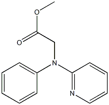 N-(2-Pyridyl)-L-phenylglycine methyl ester Struktur