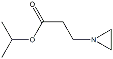 1-Aziridinepropionic acid isopropyl ester Struktur