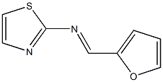 2-[(2-Furanylmethylene)amino]thiazole Struktur