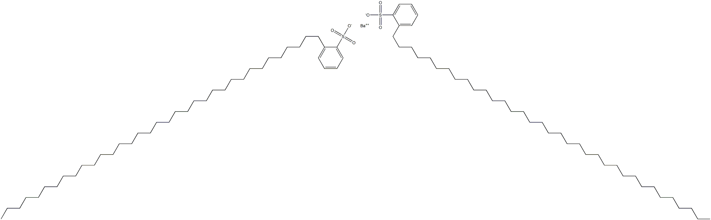 Bis[2-(pentatriacontan-1-yl)benzenesulfonic acid]barium salt Struktur