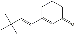 3-(3,3-Dimethyl-1-butenyl)-2-cyclohexen-1-one Struktur