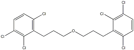 2,3,6-Trichlorophenylpropyl ether Struktur