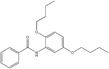 2',5'-Dibutoxybenzanilide Struktur