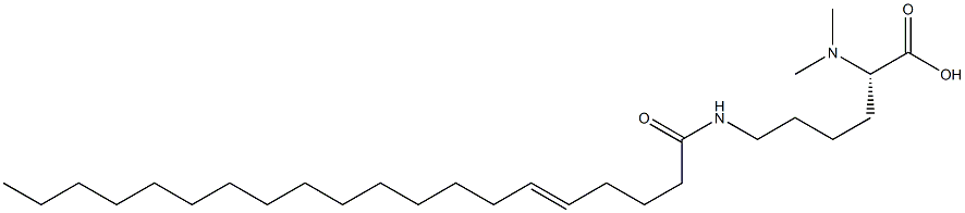 N6-(5-Icosenoyl)-N2,N2-dimethyllysine Struktur