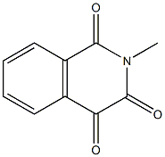 2-Methyl-1,2,3,4-tetrahydroisoquinoline-1,3,4-trione Struktur