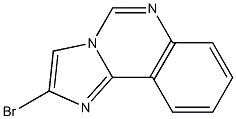 2-Bromoimidazo[1,2-c]quinazoline Struktur