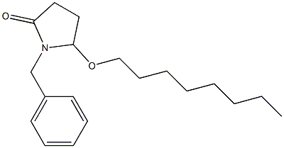 5-(Octyloxy)-1-[benzyl]pyrrolidin-2-one Struktur