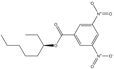 (-)-3,5-Dinitrobenzoic acid (R)-1-ethylhexyl ester Struktur