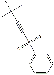 (3,3-Dimethyl-1-butynyl) phenyl sulfone Struktur