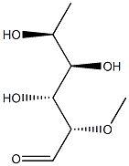 2-O-Methyl-L-fucose Struktur