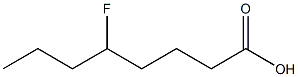 5-Fluorooctanoic acid Struktur