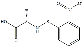 N-[(2-Nitrophenyl)thio]-L-alanine Struktur