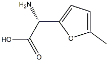 2-(5-Methyl-2-furyl)-D-glycine Struktur