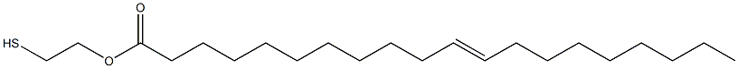 11-Icosenoic acid 2-mercaptoethyl ester Struktur