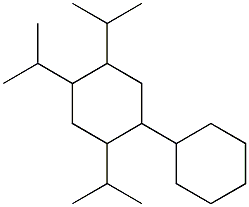 2,4,5-Triisopropyl-1,1'-bicyclohexane Struktur