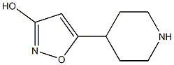 5-(4-Piperidinyl)isoxazol-3-ol Struktur