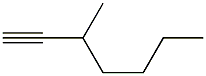 3-Methyl-1-heptyne Struktur