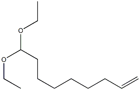 8-Nonenal diethyl acetal Struktur