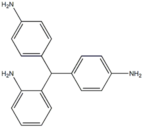 2,4',4''-Methylidynetrianiline Struktur