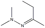 2-Butanone dimethyl hydrazone Struktur