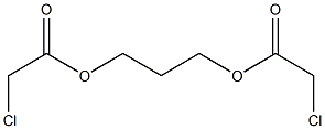 Bis(chloroacetic acid)1,3-propanediyl ester Struktur