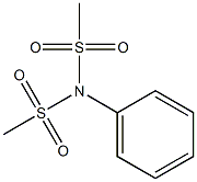 N,N-Bis(methylsulfonyl)aniline Struktur